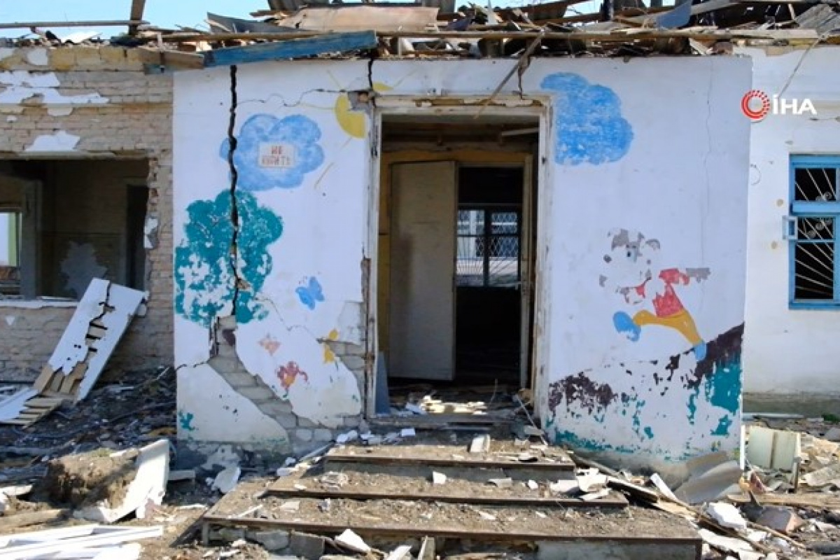 Rus saldırısı sonrası Mikolayiv’de hastanedeki yıkım görüntülendi