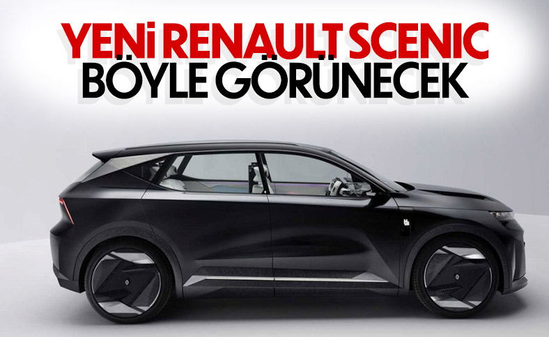 2024 Renault Scenic konsept görüntüleri