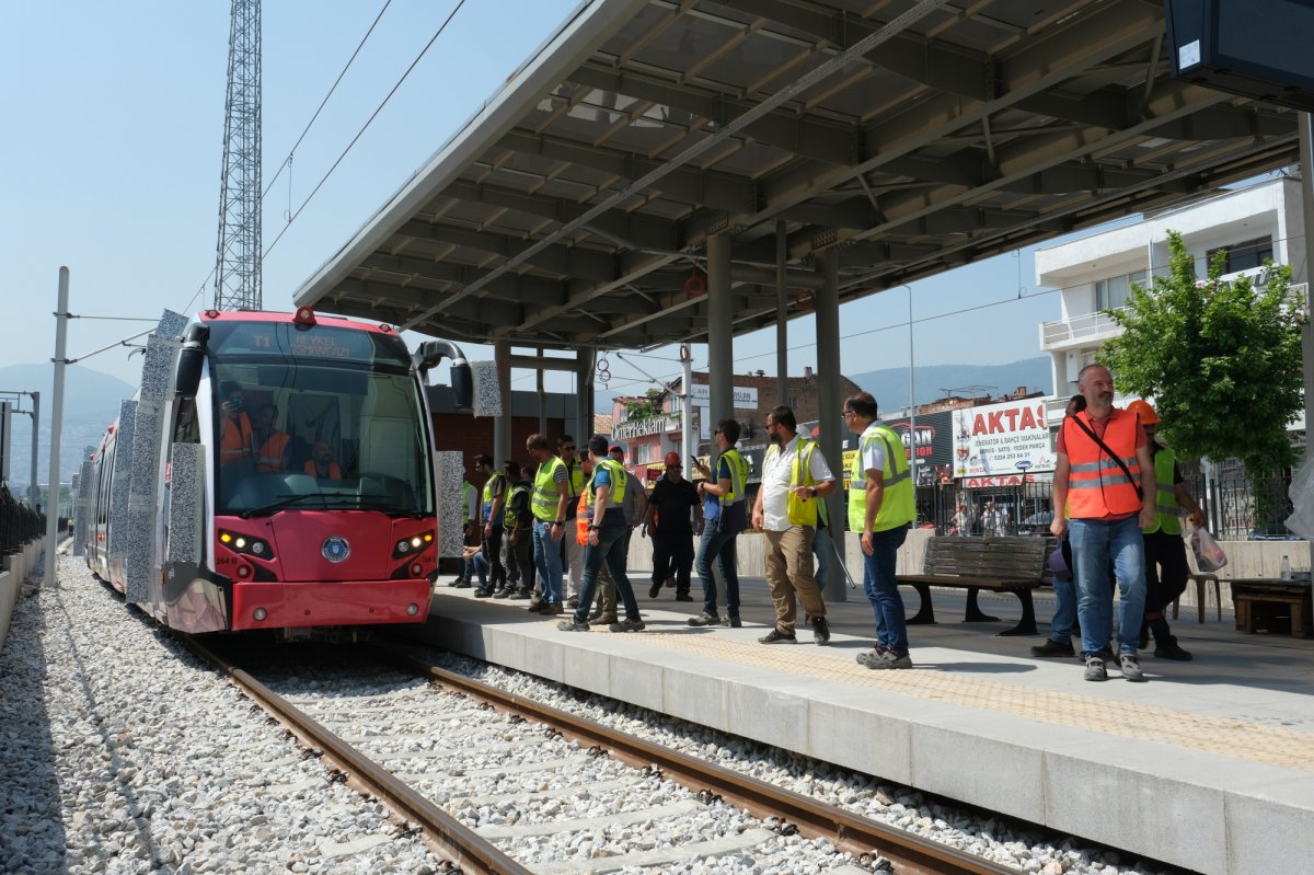 Alinur Aktaş tan Bursalılara tramvay müjdesi #5