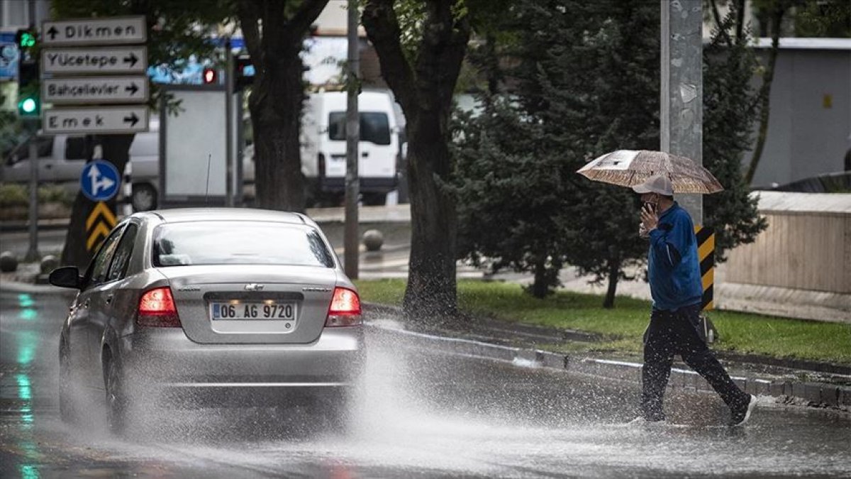 Ankara Valiliği, kuvvetli yağış uyarısı yaptı #1