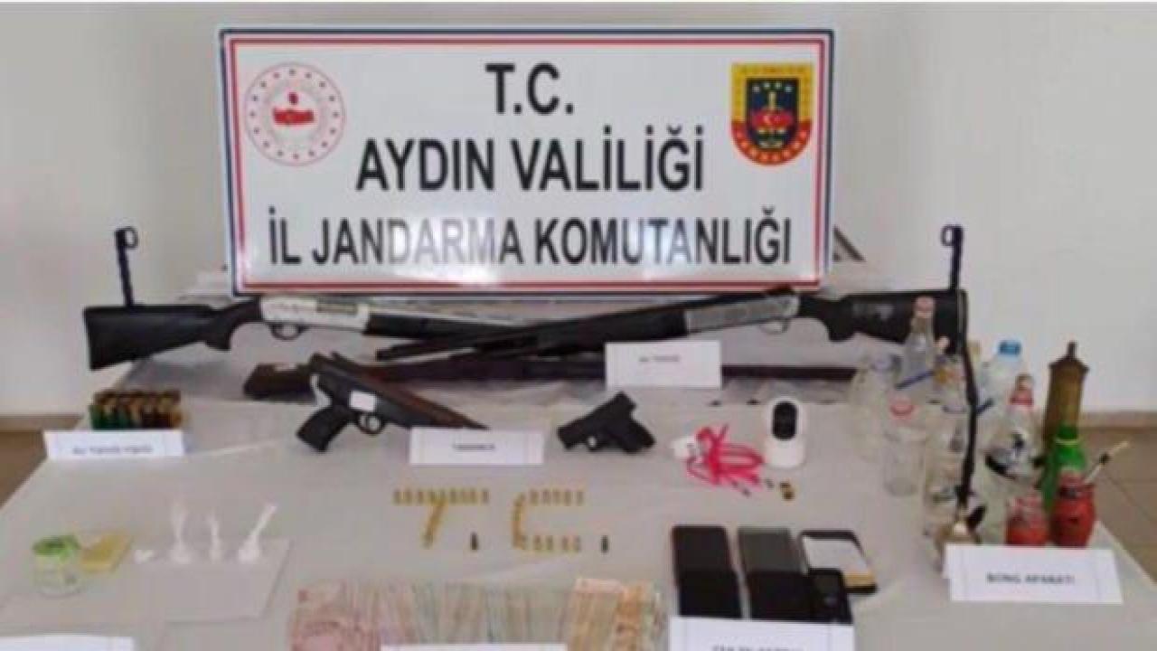 Aydın’da suç örgütüne jandarma baskını: 11 gözaltı