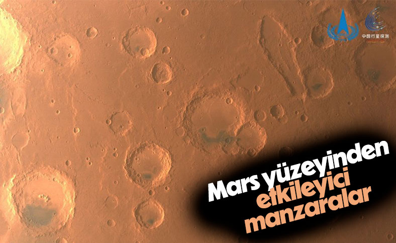 Çin uzay aracı, Mars yüzeyini görüntüledi
