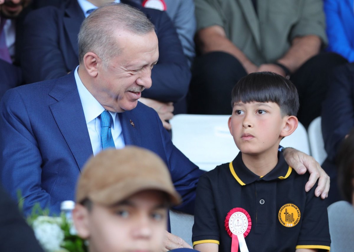 Cumhurbaşkanı Erdoğan ın karne dağıtım töreni konuşması #2