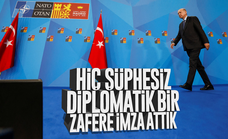 Cumhurbaşkanı Erdoğan'ın NATO zirvesi sonrası açıklamaları