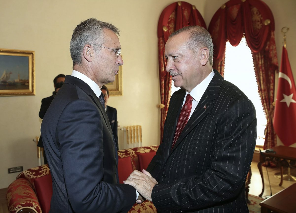 Cumhurbaşkanı Erdoğan, NATO Genel Sekreteri Stoltenberg le görüştü #2