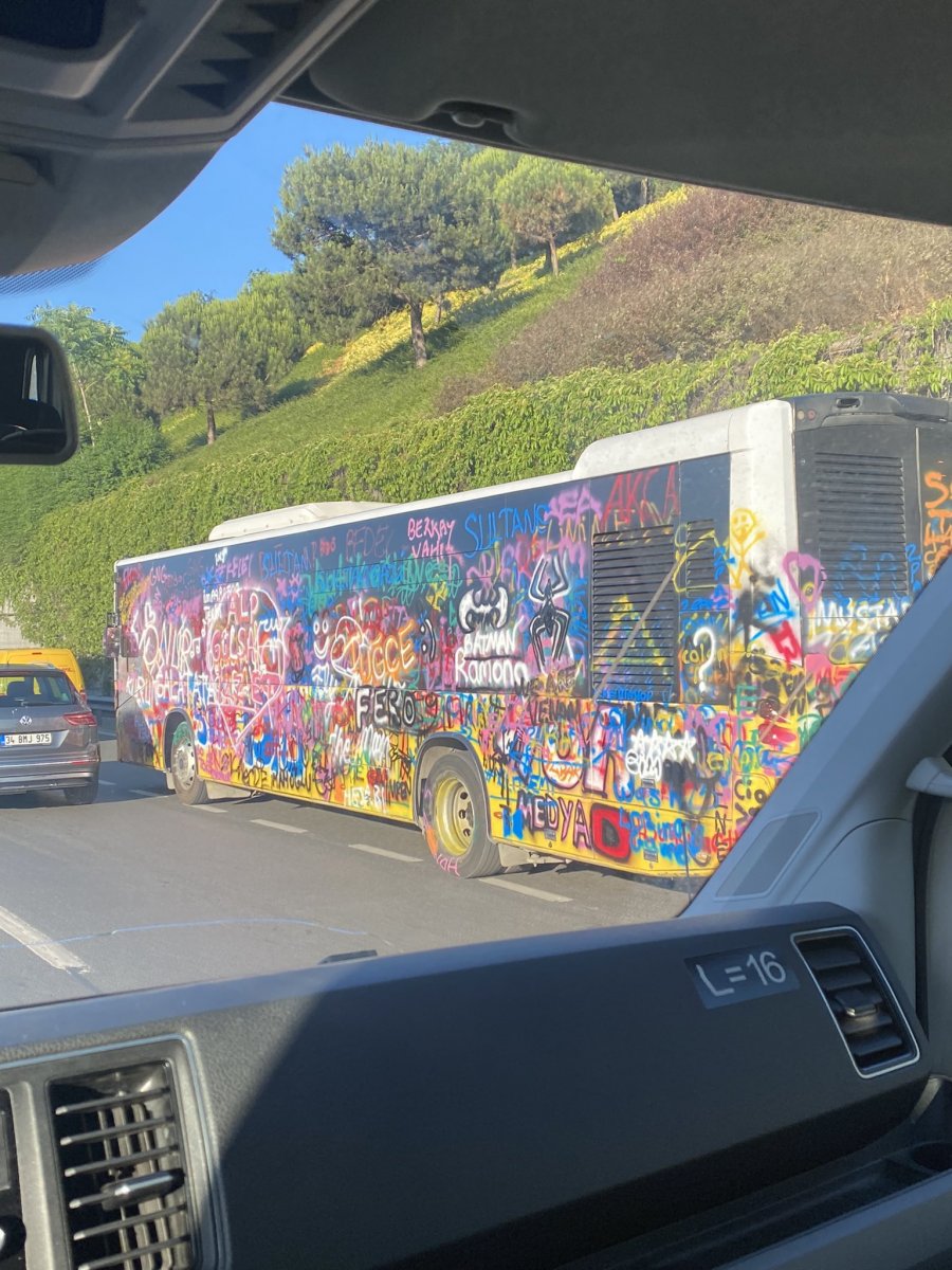 İBB, Yenikapı da otobüs boyama etkinliği düzenledi #6