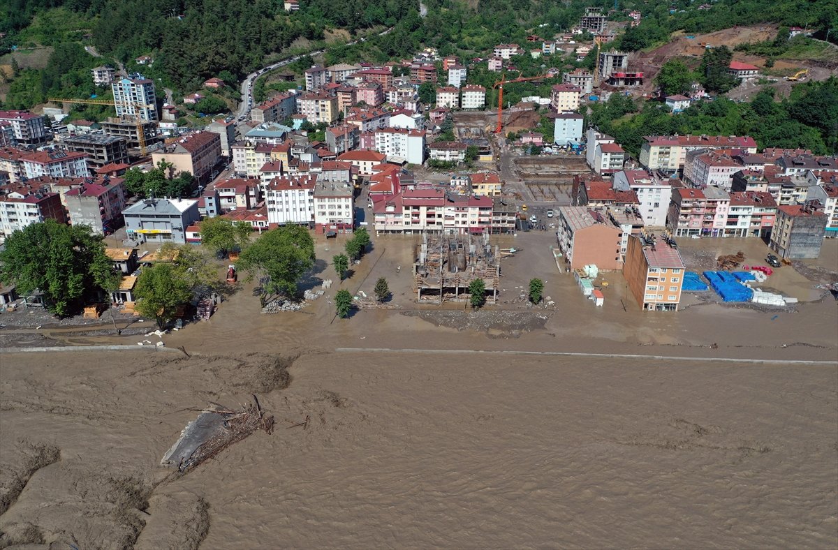Kastamonu da aşırı yağış: Bozkurt u sel vurdu #3