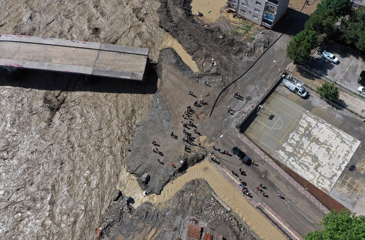 Kastamonu da aşırı yağış: Bozkurt u sel vurdu #10
