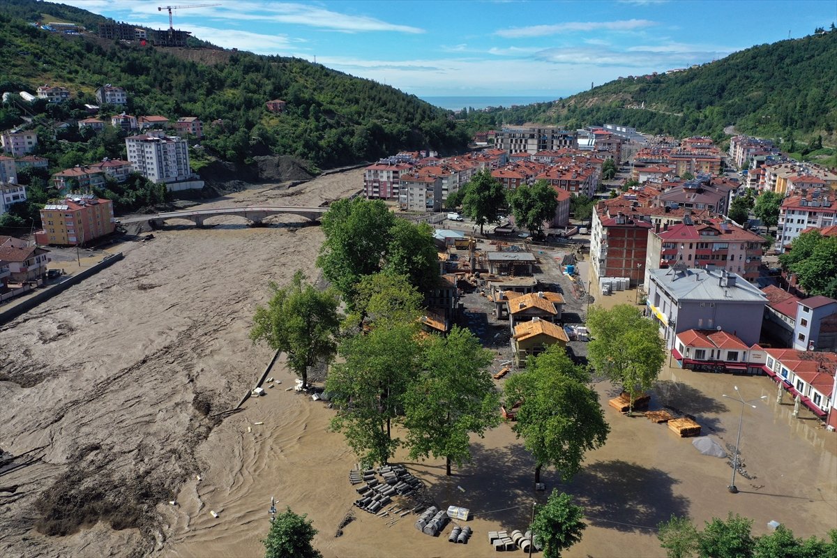 Kastamonu da aşırı yağış: Bozkurt u sel vurdu #16
