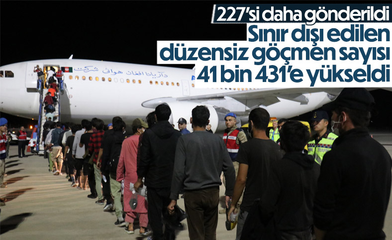 Malatya’dan 227 düzensiz göçmen sınır dışı edildi