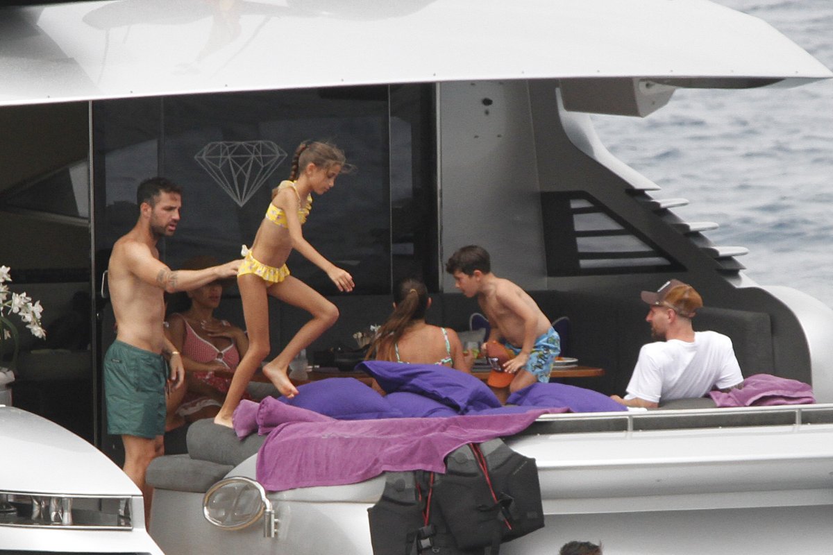 Messi ve Fabregas aileleri tat‎ilde #6