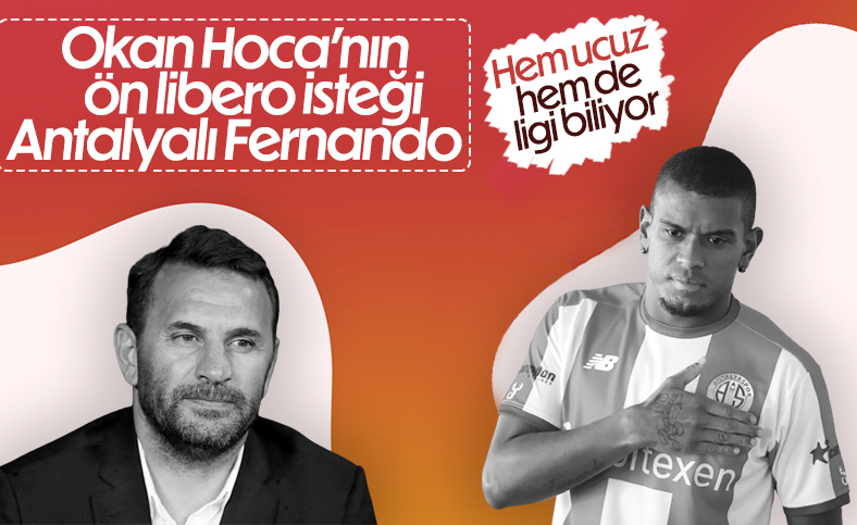 Okan Buruk, Antalyaspor’dan Fernando’yu istiyor