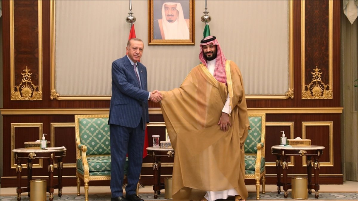 Prens Selman dan Cumhurbaşkanı Erdoğan a iadeiziyaret #1