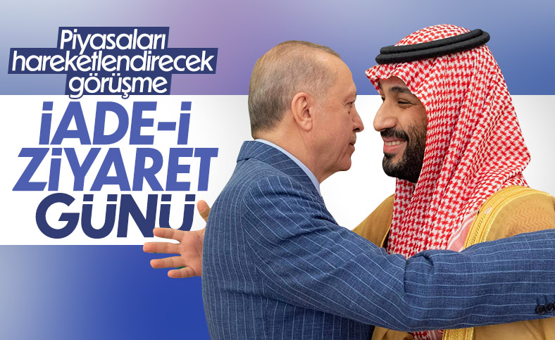 Prens Selman'dan Cumhurbaşkanı Erdoğan'a iadeiziyaret