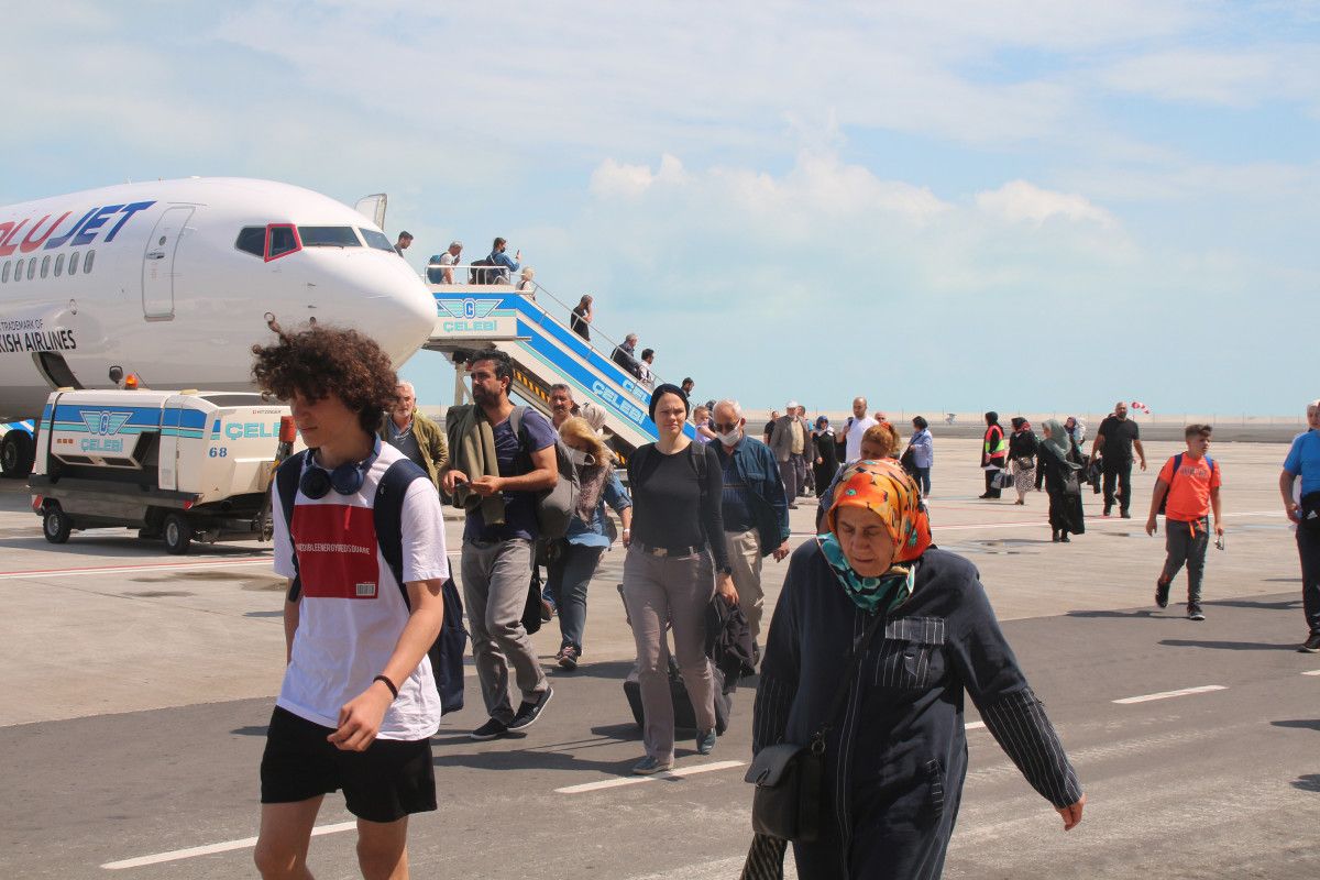 Rize-Artvin Havalimanı 1 ayda 48 bin yolcuya hizmet etti #3