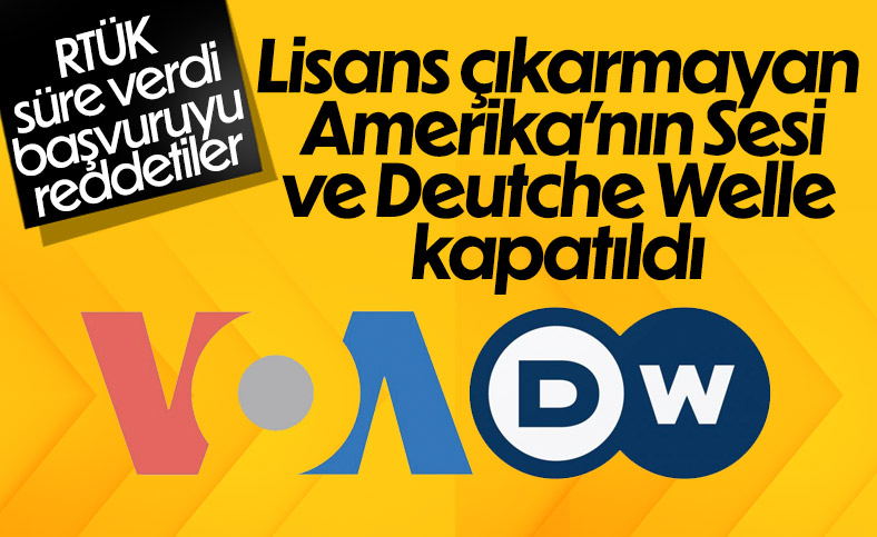 RTÜK’e lisans başvurusu yapmayan Amerika’nın Sesi ve Deutsche Welle Türkçe’ye erişim engeli