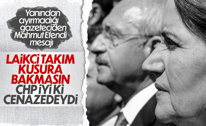 Sevilay Yılman’dan CHP’ye Mahmut Ustaosmanoğlu’nun cenazesine katılımına destek