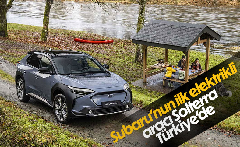 Subaru'nun ilk elektrikli otomobili Solterra Türkiye'de