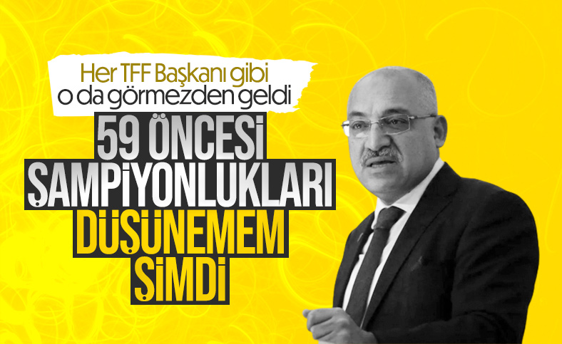 TFF Başkanı Mehmet Büyükekşi’den Fenerbahçe açıklaması