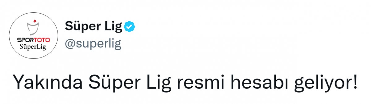TFF, Süper Lig için resmi sosyal medya hesabı açıyor #1