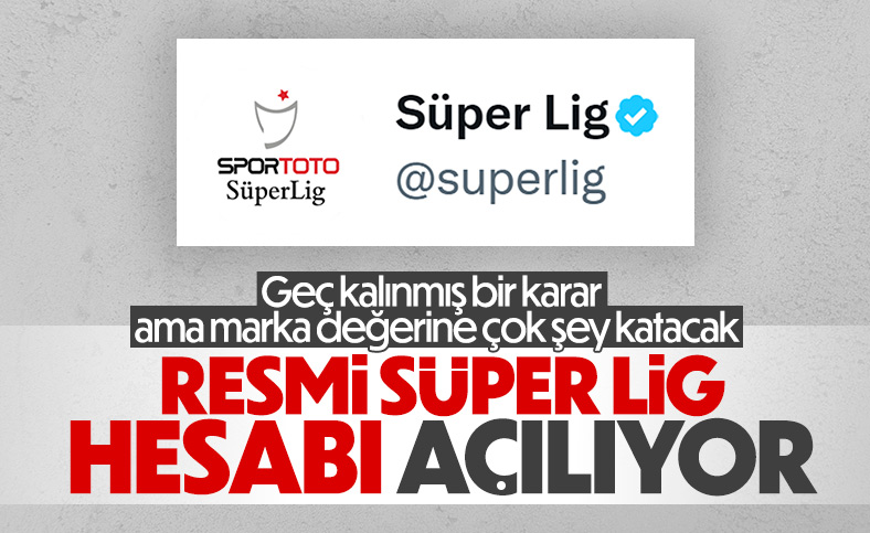 TFF, Süper Lig için resmi sosyal medya hesabı açıyor