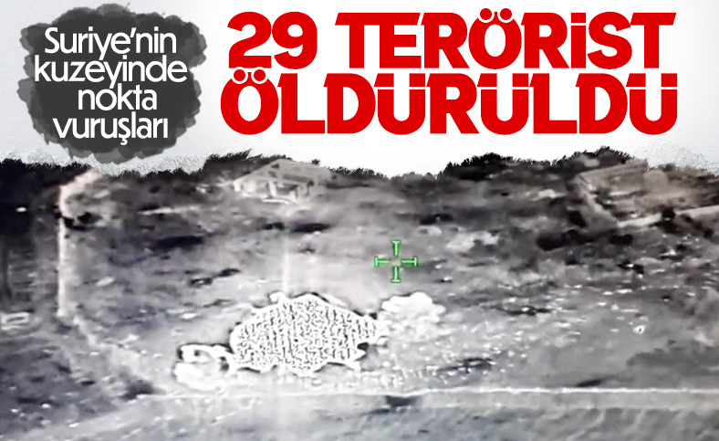 Türk askerinden PKK'ya ağır darbe: 29 terörist öldürüldü