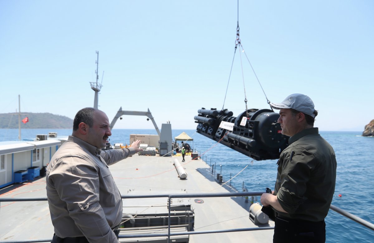 Türkiye nin ilk denizaltı test altyapısı hayata geçirildi #1