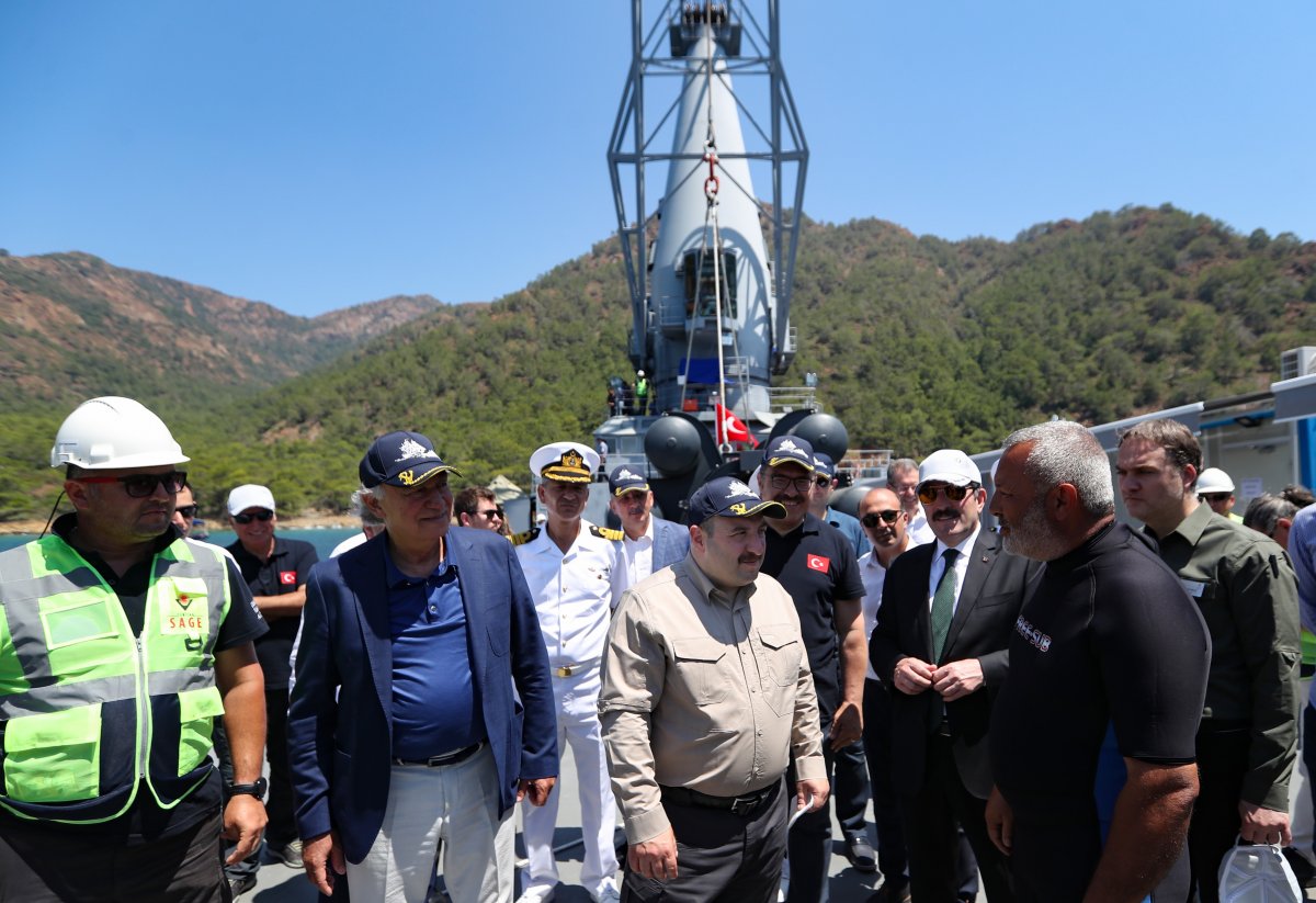 Türkiye nin ilk denizaltı test altyapısı hayata geçirildi #5