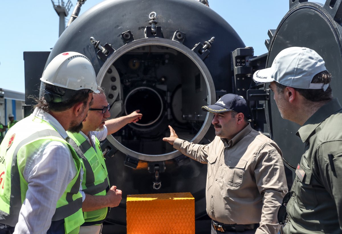Türkiye nin ilk denizaltı test altyapısı hayata geçirildi #7