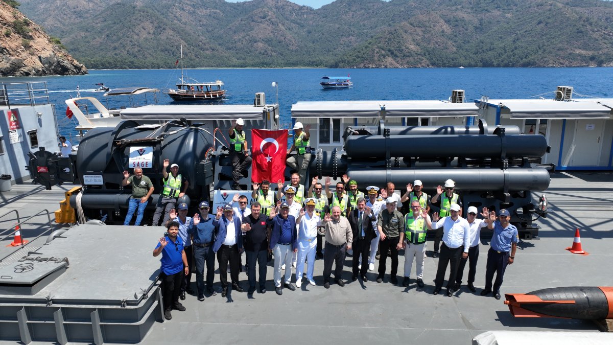 Türkiye nin ilk denizaltı test altyapısı hayata geçirildi #12