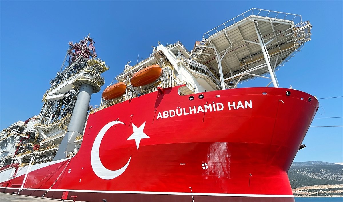Abdülhamid Han sondaj gemisi, Mavi Vatan da göreve hazırlanıyor #1