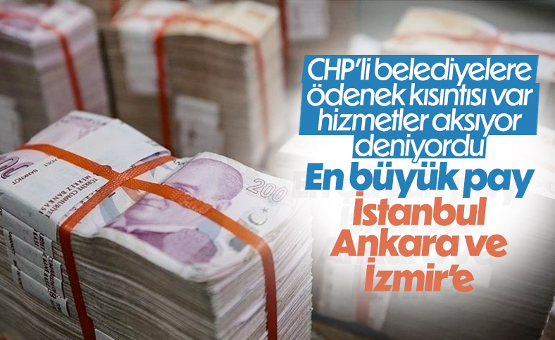 Belediyelere bütçeden ayrılan payda İstanbul, Ankara ve İzmir ilk 3'te
