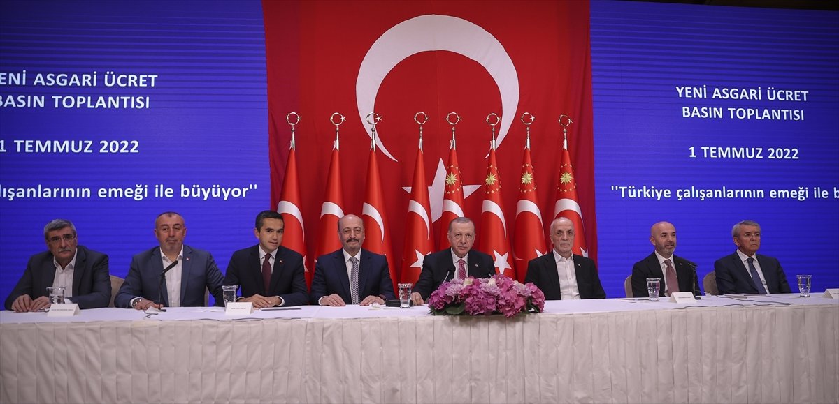 Cumhurbaşkanı Erdoğan asgari ücrette ara zam kararını açıkladı #4