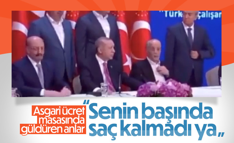 Cumhurbaşkanı Erdoğan’dan Ergün Atalay’a: Senin başında da saç kalmadı ya