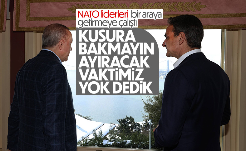 Cumhurbaşkanı Erdoğan'dan NATO Zirvesi sonrası Yunanistan mesajı