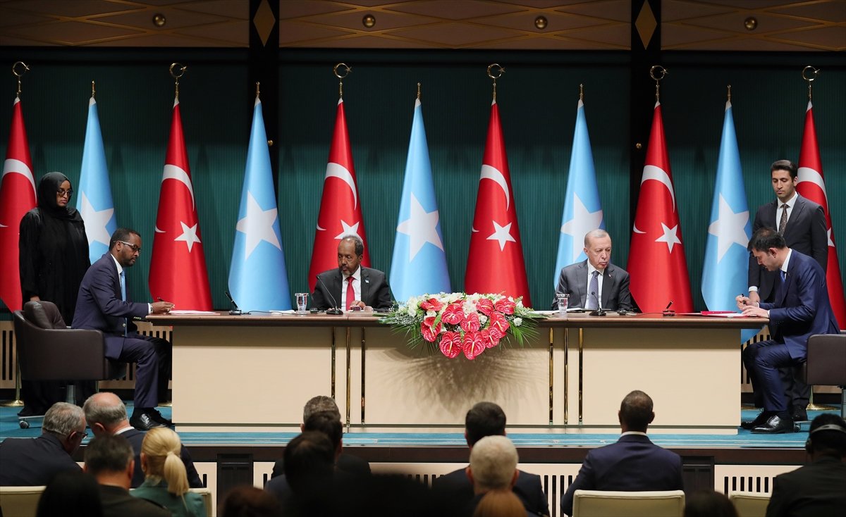 Cumhurbaşkanı Erdoğan Somalili mevkidaşı ile basın toplantısında konuştu #2