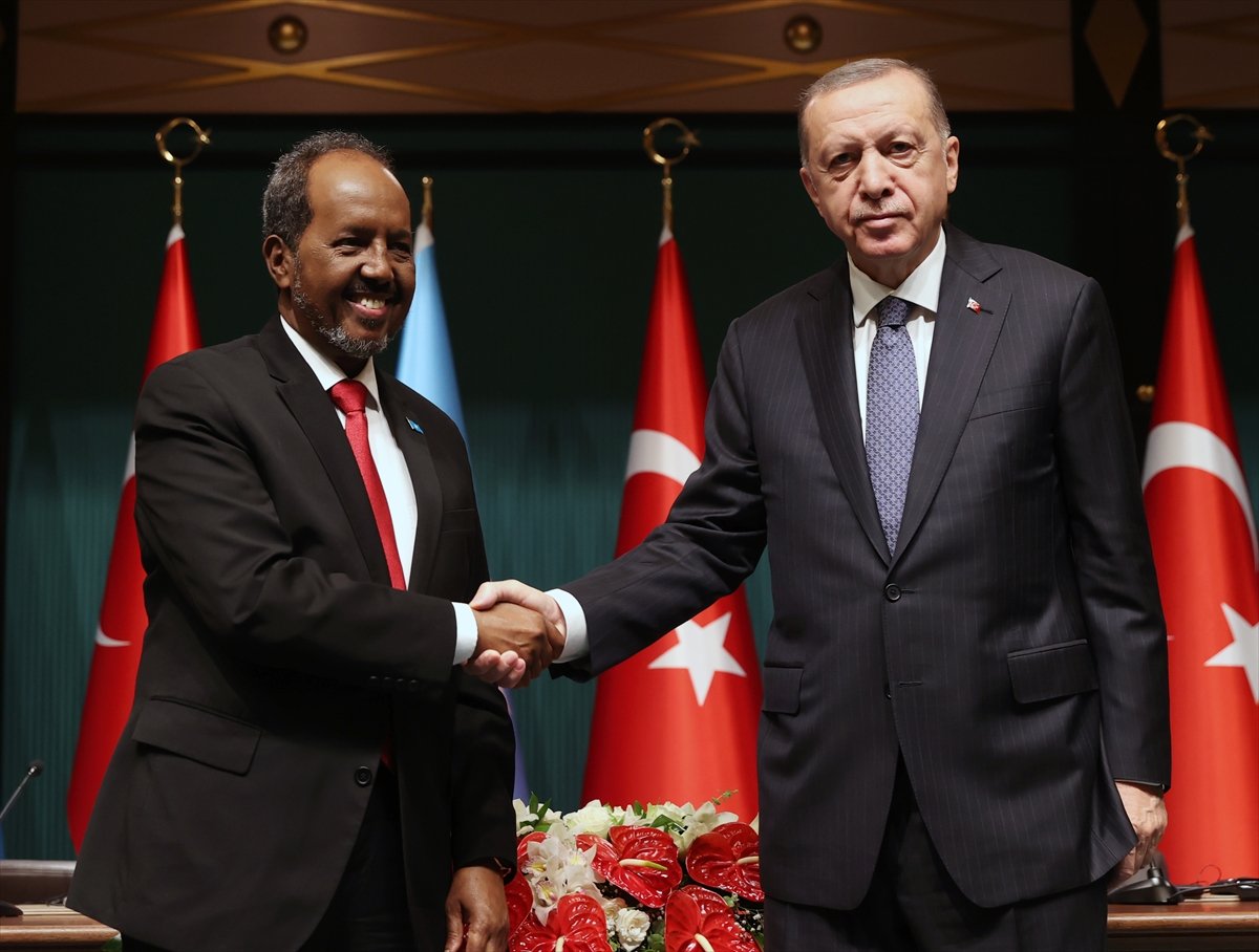 Cumhurbaşkanı Erdoğan Somalili mevkidaşı ile basın toplantısında konuştu #3