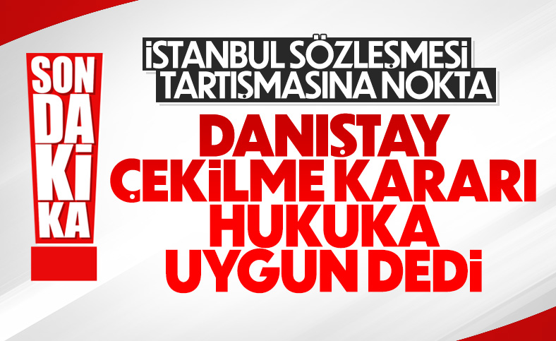 Danıştay 10. Dairesi’nden İstanbul Sözleşmesi kararı