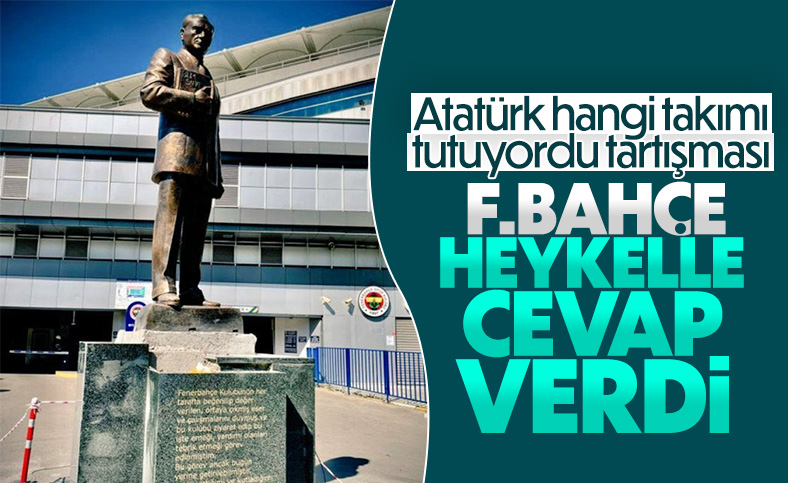 Fenerbahçe'den Atatürk heykeli
