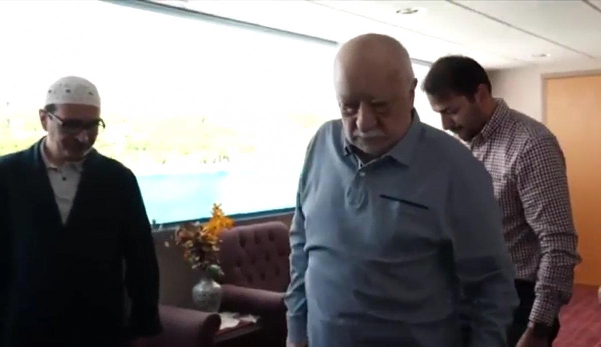 FETÖ elebaşı Fetullah Gülen in hastaneden çıkma görüntüleri #1