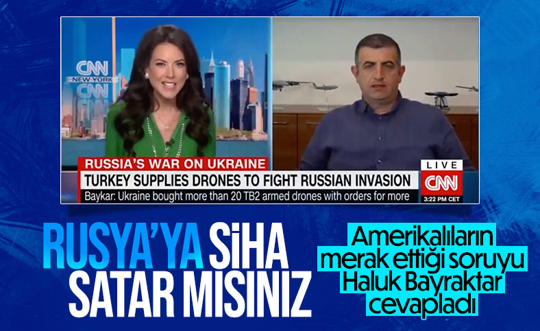 Haluk Bayraktar, CNN'e SİHA'larla ilgili açıklama yaptı