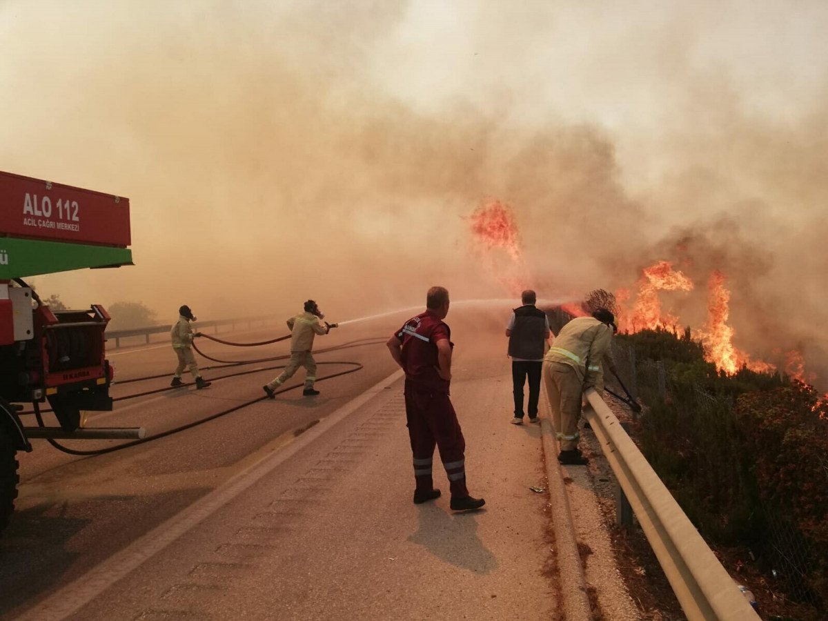 İzmir için orman yangını uyarısı #1