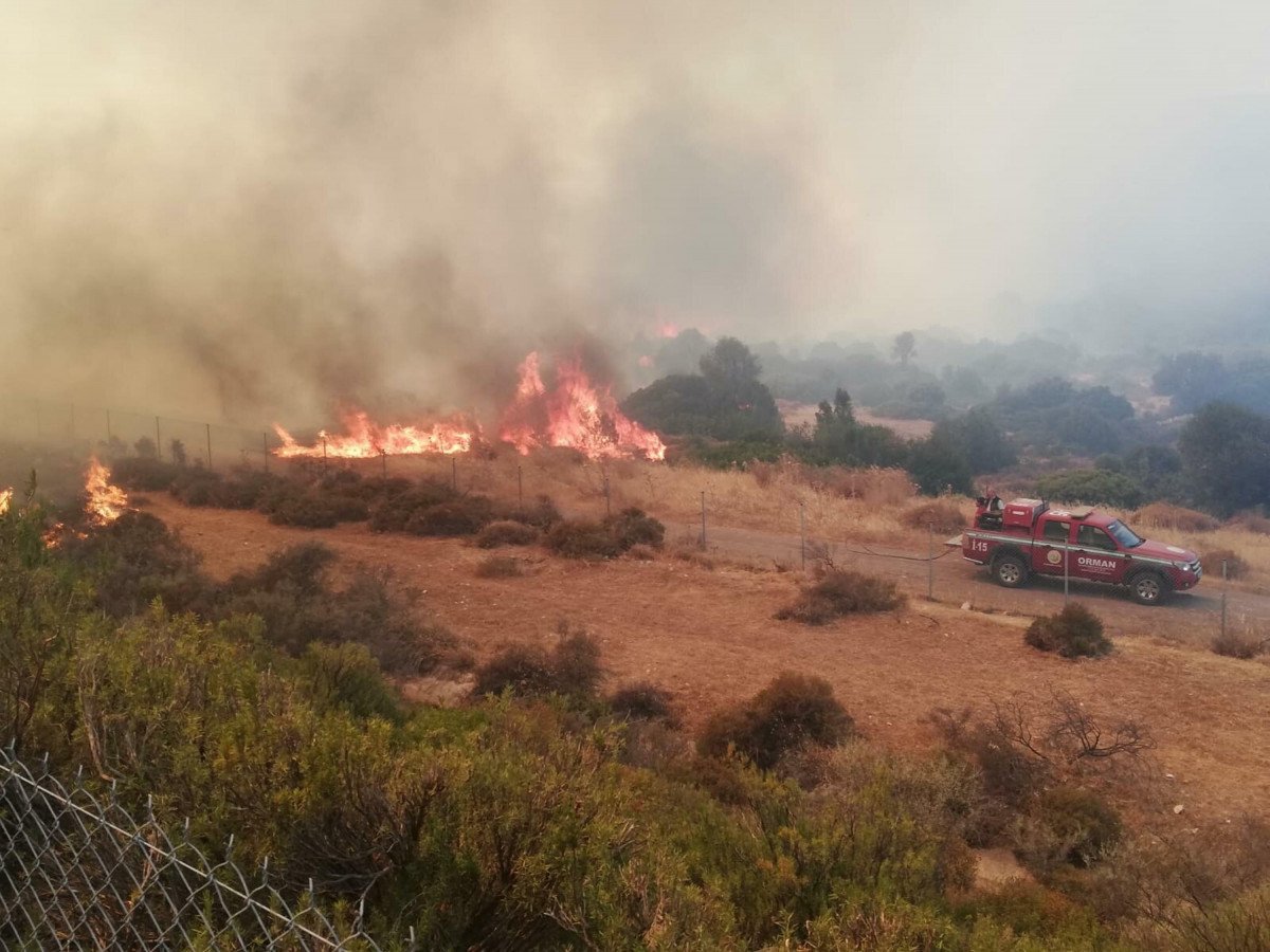 İzmir için orman yangını uyarısı #2
