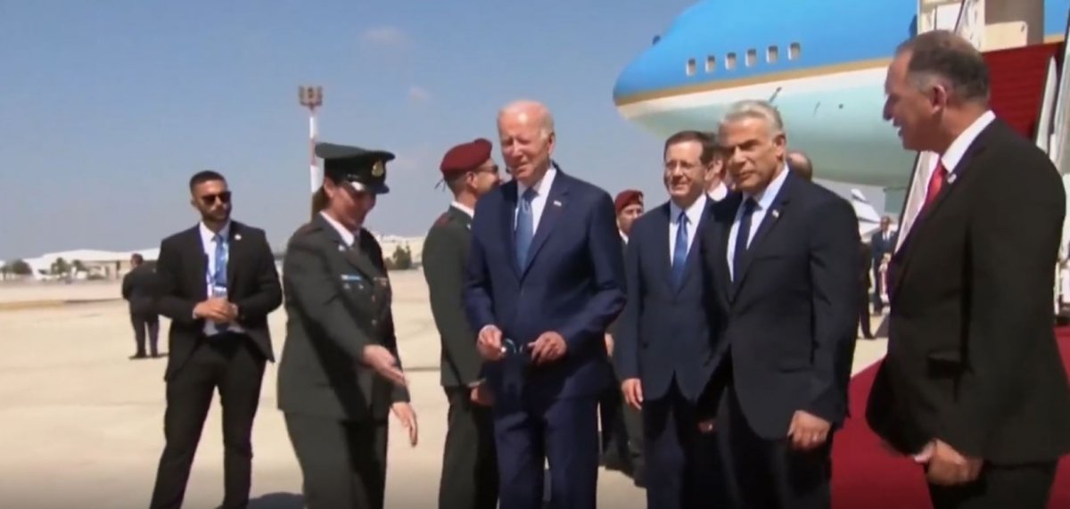 Joe Biden ın İsrail temasları #1