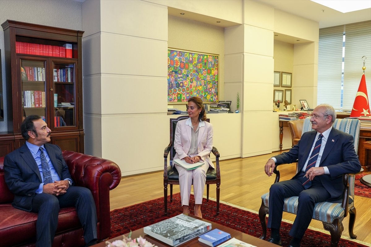 Kemal Kılıçdaroğlu, Katarlı elçi Al Sani ile görüştü #4
