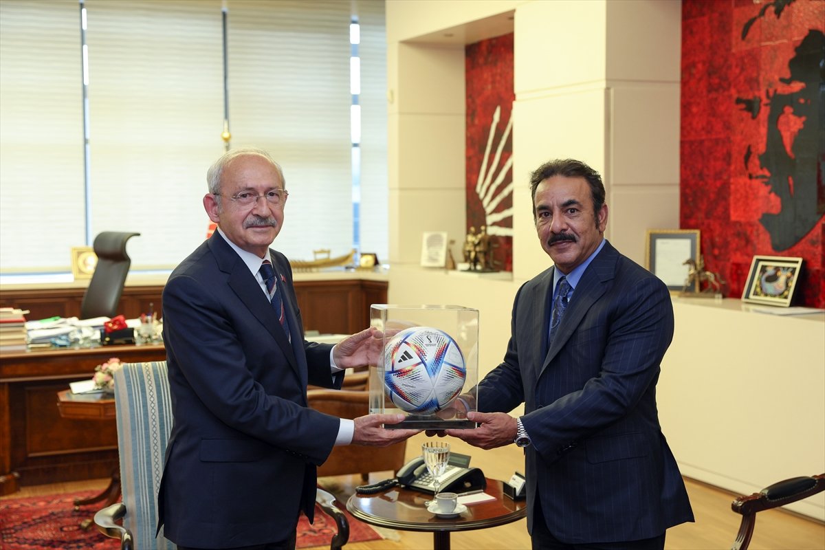 Kemal Kılıçdaroğlu, Katarlı elçi Al Sani ile görüştü #6