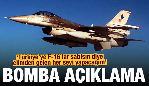 Lindsey Graham: F-16’lar Türkiye’ye satılsın diye her şeyi yapacağım