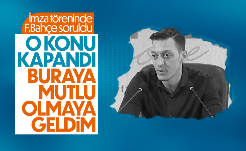 Mesut Özil, Başakşehir’e imzayı attı