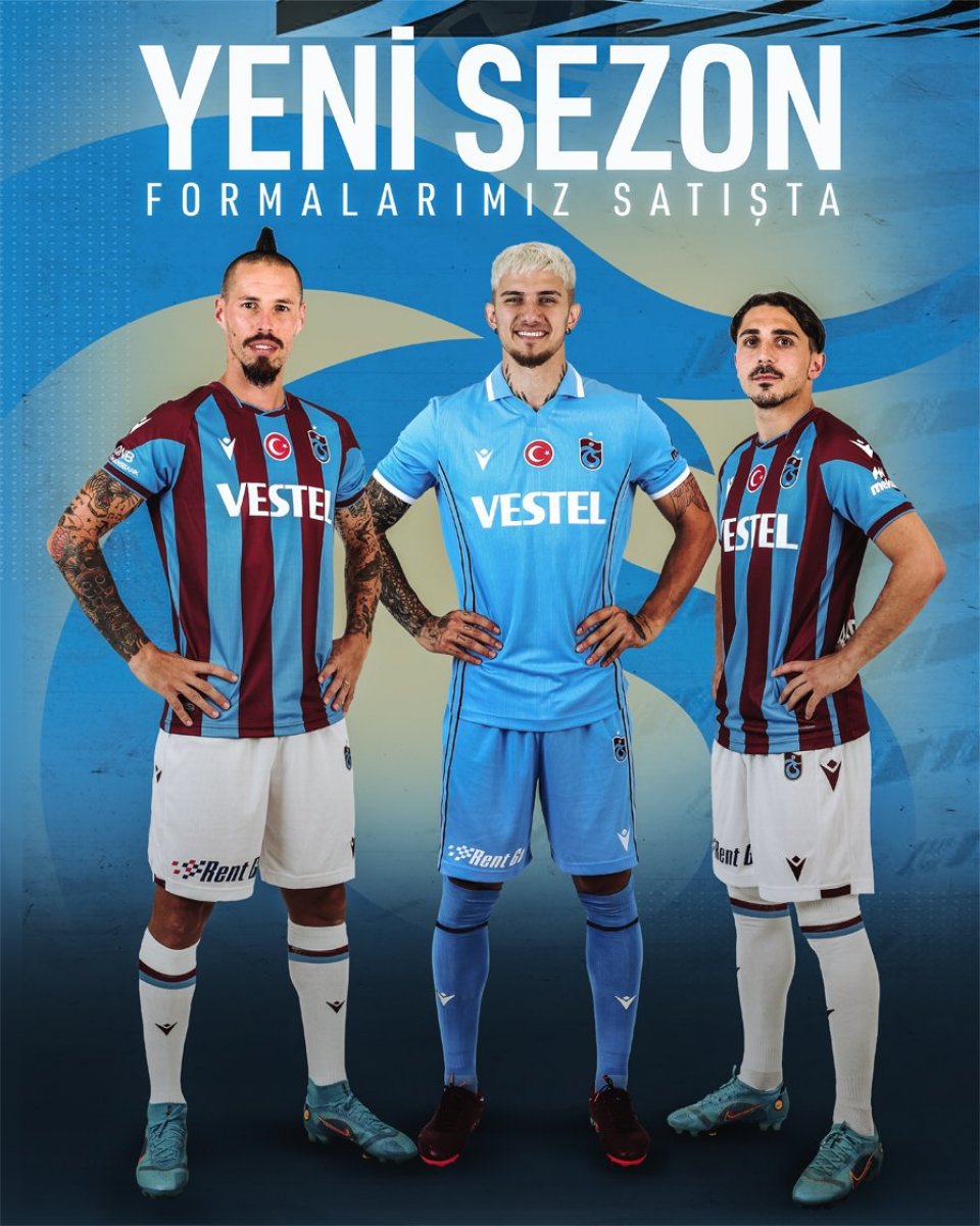 Trabzonspor, yeni sezon formalarını tanıttı #1