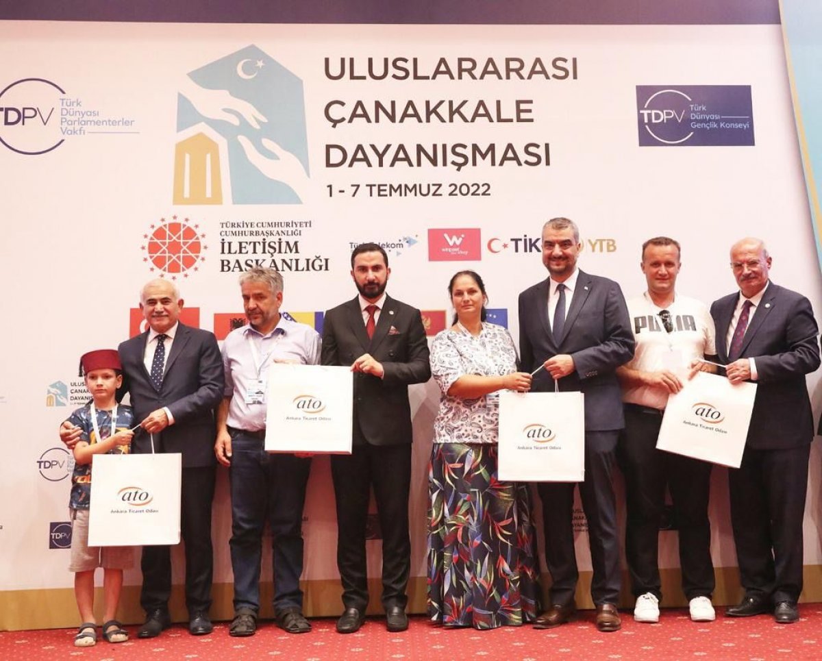 Türk Dünyası Parlamenterler Vakfı ndan Çanakkale şehitlerimize vefa #7
